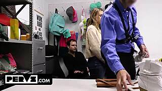 kenzie love gets her big tits covered in cum in front of hubby and stepson - pervz