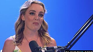 Podcast And Masturbation With Ozzie Milf Blonde Charlie Forde Featuring Fingering Orgasm