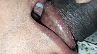 Oh Wow! Real Indian Stepsister Makes Stepbrother Cum Fast in Her Panties While Parents Wait Outside!