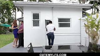 hot body milf cheats on husband with sexy stepson in orgasmic encounter