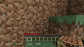 Guilhermeoss lets play minecraft ps4 - parte 1 - guia do fracasso