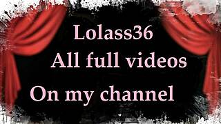 Husband in dress arouses wife for double-headed dildo anal doggystyle creampie action