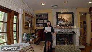 hey stepmom teach me how to suck this huge cock in our ffm addams cosplay parody