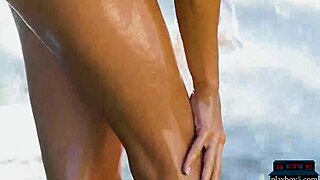 Russian Milf Babe Cara Mell Shows Off Natural Beauty Outdoors!