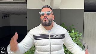 trailer shows brazilian milf bent over for big cock blowjob