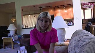 Babysitter Lilith Grace Gives Blowjob And Rides Seth Brogan In Bed For Creampie