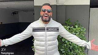 trailer shows brazilian milf bent over for big cock blowjob