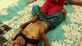 Couple Sex at Home with Beautiful Bikini Girl Riding Cowgirl on Boy in Homemade Fuck