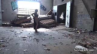 Unfaithful english mature lady sonia boldly displays her monster tits in juicy fetish reality