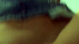 Pretty brunette victoria sweet stuffs her hungry pussy with big cock and swallows the load