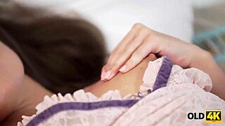 I remember how that old man nailed me, adorable teen Anita B, just like in his younger days with intense fucking.