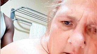 oh man this trailer park milf rides big black cock in bathroom cheating fun 🛁😈