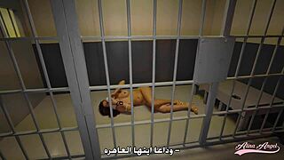 Arabic whore GETS FUCKED hard in prison by investigator - Alina Angel's intense humiliation scene