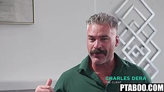 MASSEUSE-IN-LAW Charles Dera POUNDS Taylor Wild In HARDCORE POV With Big Tits Blowjob