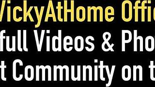 do you want me to tit fuck your big cock until you cum on my face like vicky vette does to her boyfriend