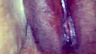 My hot wife poses elegantly in casual attire.