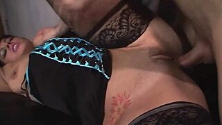 white girl kendra starr shows off her big white ass in passionate action with black cock 😍