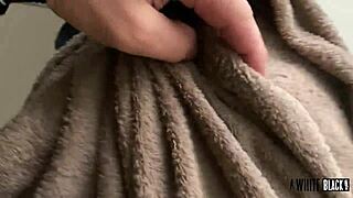 oh man my submissive bdsm slut gets trained by master for intense public fisting session