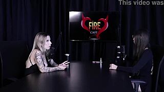 Check out the naughty interview full of dirtiness with Melina Khalifa in Porn Cast Brazil part 4