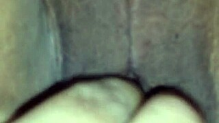 My hot wife poses elegantly in casual attire.