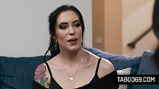 pregnant wife anna de ville and charlotte sins ride in cowgirl during depraved cuckold threesome with husband watching deepthroat blowjob and doggystyle fucking