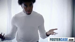 why are we fighting when foster mom can teach us sex with her big tits and ass?