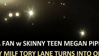 Hey, check out this wild fan fuck session with skinny teen Megan Piper and busty MILF Tory Lane that explodes into a full-on orgy with deepthroats and riding.