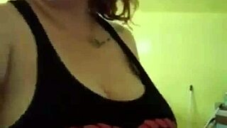 just some cum on big tits and ass