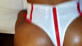 ebony nurse with phat ass gets oiled up for hardcore doggystyle fucking from big black cock in hospital quickie. she moans during rough orgasm as patient bends her over.