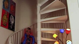 Pink Haired Brittany Andrews Pegs Vanessa Lane With Strap-On In Doggystyle Domination