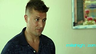 teacher faces rumors of fucking students so she convinces shy bride by fucking him in classroom