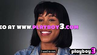 Ebony milf jenna foxx with perfect big tits strips for passion masturbation solo