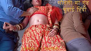 hey, check out this xxx indian stepmom and stepson fucking in hindi