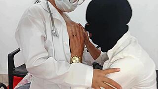 Horny Female Doctor Fucks Patient In Hospital With Big Natural Tits Bouncing During Sex