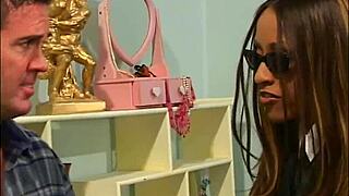 How do women in black handle interracial fucking with blowjob and cum in mouth?