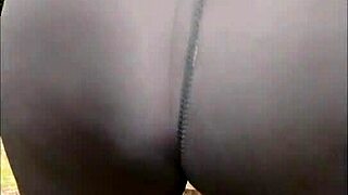 Walking with stepmom no panties on