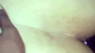 Amateur bbw wife takes big black cock in blowjob and doggystyle creampie with hairy pussy action