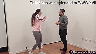 i'm just previewing this cute brunette in cosplay with glasses as internet bratty karen