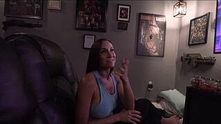 Alyssia Vera Boldly Catches Friend Jerking Off