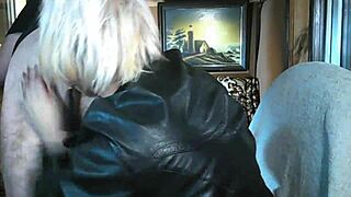 Lick my ass bitch after all money does not smell with russian milf wife in private couple handjob rimjob spanking spreading