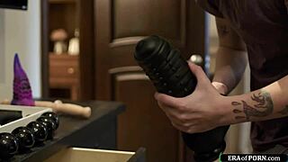 Hey, my busty stepmom is showing me some tips on getting intimate with someone