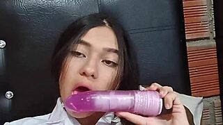 her ass was so tight i couldn't hold back the anal creampie in part 1