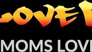 Busty Milf's Hairy Cunt Drilled Deep by Two Black Dicks