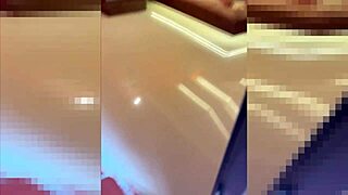 Spying Horny Stepmom Masturbating Behind Her Back Without Notice!