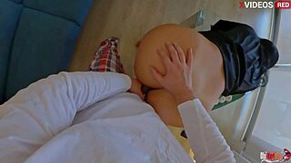 STEPSOMMY SITS NAKED WET PUSSY ON MY HARD DICK I ANAL CREAMPIE HER HUGE ASS SLUT!