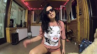 I love these intimate workout sessions as a milf with big ass and feet fetish... previewing my solo masturbation routine, uh, with dirty talk and all.