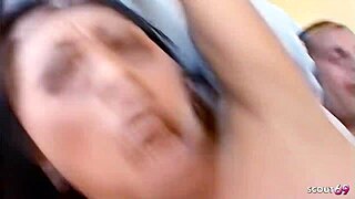 Sexy Asian Cougar Wife Seduces Gardner Boy for Cheating Fuck and Cum Masturbation!