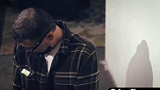 Stalker Intimidates and Roughly Fucks Busty Brunette MILF Hardcore