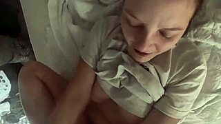 Fucked OUTSIDE MILF Pisses on FEET!