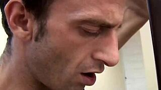 milf magda gets naughty anal fun in the bathroom